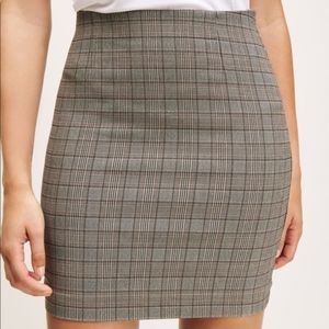 Dynamite Plaid Skirt